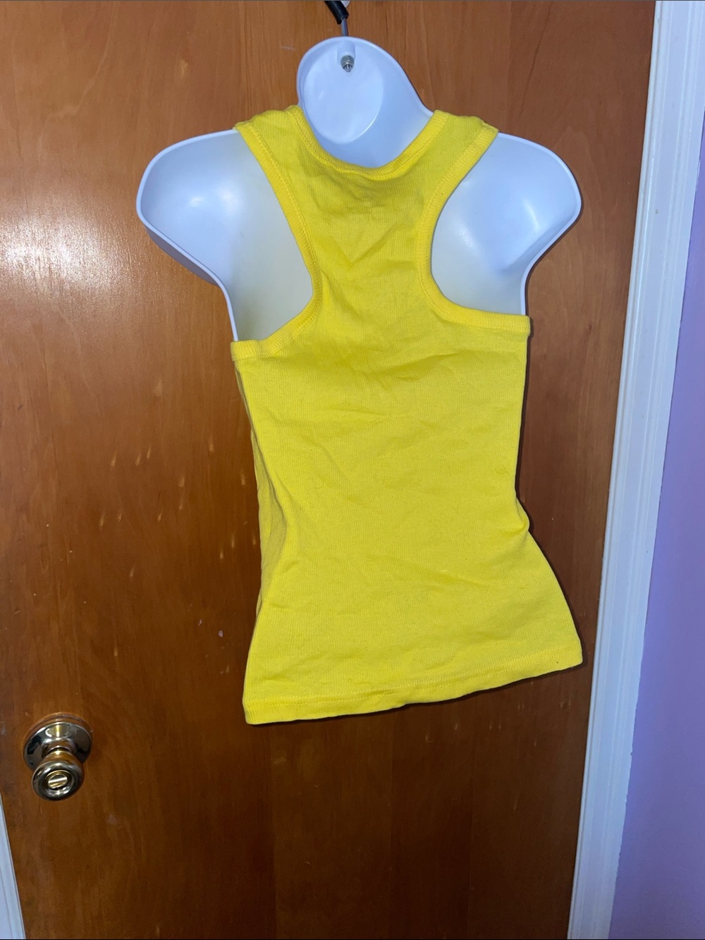Yellow Ribbed Tank 💛 - Picture 7 of 10